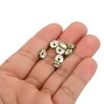 thumbnail image 4 of Unique Bargains 8mm Spacer Beads, 100pcs Bead Spacers Rhinestone Round Bulk Beads for Jewelry Making, Green, 4 of 5