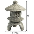 thumbnail image 2 of Athens Small Round Garden Pagoda Statue, Pre Aged, 2 of 7
