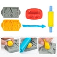 thumbnail image 2 of 5PCS Kids Dough Toy Set DIY Plastic Clay Play Tool Clay Mold Pretend Play Toy, 2 of 6