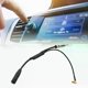 thumbnail image 3 of Smb Antenna Splitter AM FM DAB+ Car Radio Portable 345cm Easy Installation Antenna Converter Din Male to Din Female Cable, 3 of 5