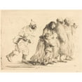thumbnail image 3 of Jean-Louis Forain 14x12 Black Modern Framed Museum Art Print Titled - The Notables (Large Plate) (C. 1915), 3 of 5