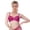 Rose, variant on Women's Sequins Sparkle Beaded Accents Bra Top Rave Cabaret Belly Dance Costume Clubwear