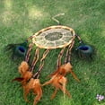 thumbnail image 4 of Seewan Dream Catchers ,Bird's Nest INS Style  Handmade Feather Aboriginal Home Wall Decoration, 4 of 5