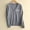 Gray, variant on Aobny Chunky Plus Size Sweaters Brown Long Sleeve Cardigan Button Down Pullover Floral Women V-Neck Women Summer Tops,XXXL