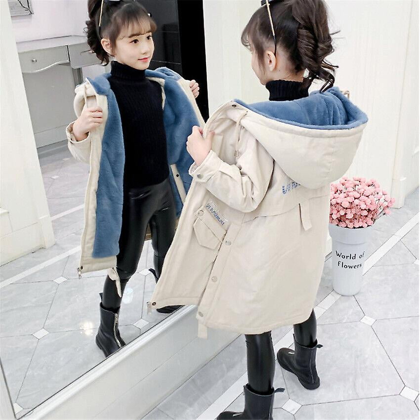 Girls long parka coat online