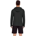 thumbnail image 3 of Pinspark Men's Long Sleeve Fishing Shirts UPF 50+ Sun Protection Hoodie with Mask Quick Dry Hiking Neck Gaiter Hoodie UV Rashguards, 3 of 6