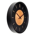 thumbnail image 2 of 10" NEXTIME Retro II' Metal Wall Clock (Copper), 2 of 4