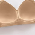 thumbnail image 4 of Sports Bra Women Full-Coverage Bra Feature V-Neck Molded Bra Style W-868 Beige S, 4 of 5