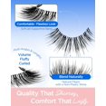 thumbnail image 3 of Magnetic Eyelashes with Applicator Kit, No Glue Needed Reusable Natural Look 3D Lashes, Easy Apply Soft Magnetic Lashes for Eye Makeup (Lightweight & Comfortable), 3 of 16