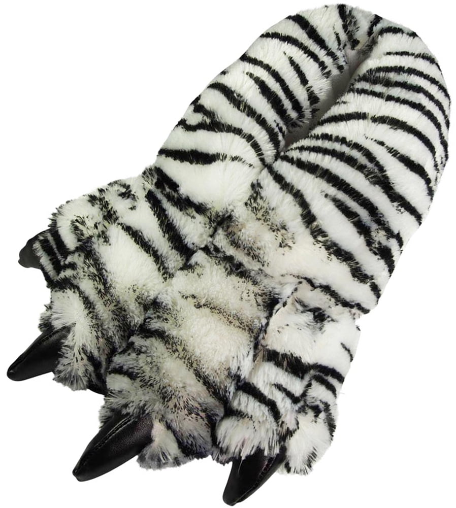 Caramella Bubble Fuzzy Plush Bear Paw Slippers Funny Warm Stuffed Animal Claw Slippers Shoes & Handbags agreena.com