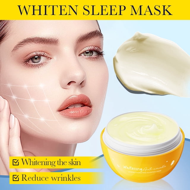 Neoyler Masque de Sommeil Nourrissant à la Purée de Riz 120g Réparation Profonde Hydratation Apaisante Traitement de Nuit pour Peau Brillante Réduit les Ridules Améliore l'Élasticité Utilisation Pratique Sans Rinçage