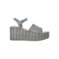 thumbnail image 5 of Time and Tru Women's Woven Wedge Heel Sandals, 5 of 6