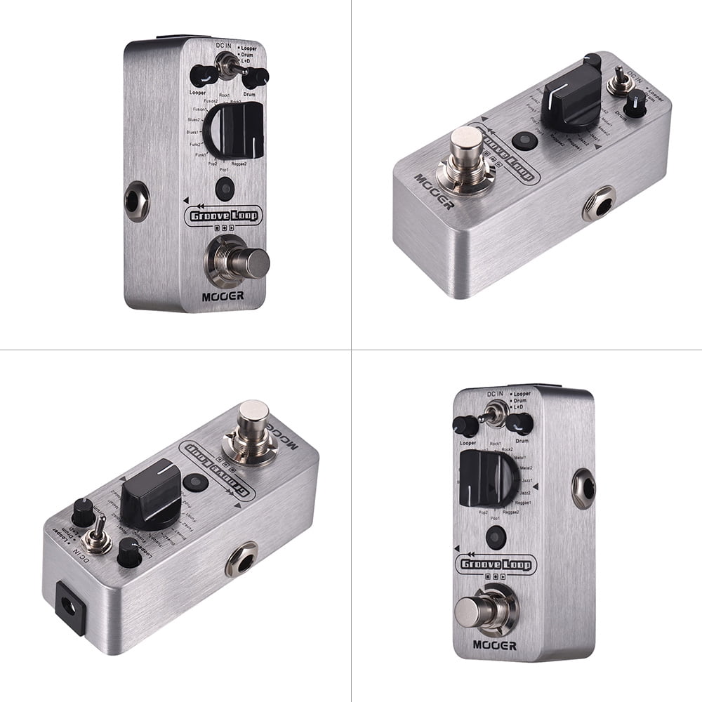 Effect Pedal,Loop Drum Pedal 3 Modes 3 Modes Max. Tap Tempo Metal Drum Looper Pedal 20min Time Tap Modes Max. 20min Tempo Metal Shell Max. 20min Time Drum Pedal Time Tap Tempo