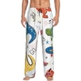 thumbnail image 2 of Kdxio Dinosaur Print Men's Sleep Pajama Pant Lounge Pants with Pockets, 2 of 8