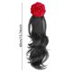 thumbnail image 3 of Girls Hairpiece Curly Wigs Hair Extensions Photo Props Casual Chignons Ponytail Hair Extensions Cosplay Supplies Style 9, 3 of 4