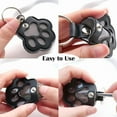 thumbnail image 2 of Pet Memorial Gifts for Cat Dog Cute Leather Paw Keychain Pet Hair Keepsake Keyring for Bag Purse Paw Charm Key Holder, 2 of 4