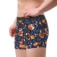 thumbnail image 4 of Balery Cute Foxes Men's Boxer Briefs, Soft and Breathable Cotton Underwear with nylon Waistband-XX-Large, 4 of 9