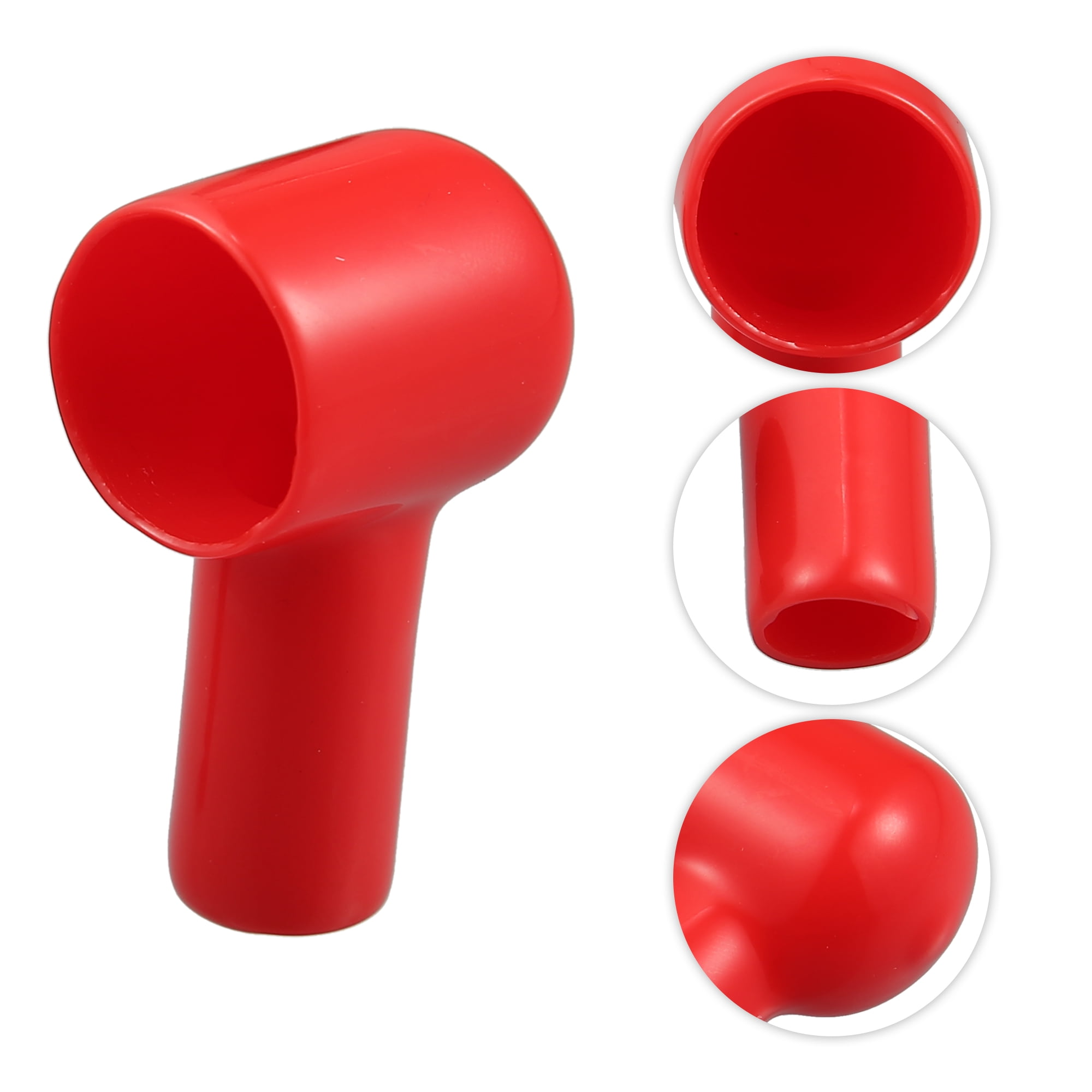 Unique Bargains Battery Terminal Insulating Rubber Covers Red Black for Car Boat 20 Pcs