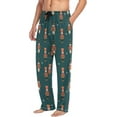 thumbnail image 5 of HPINK-T Christmas Nutcracker Men's Pajama Pants Super Soft Sleep Lounge Pants Pjs Bottoms with Pockets, 5 of 7