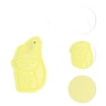 thumbnail image 3 of Unique Bargains Cartoon Bath Sponge for Shower 4.33"x2.56"x0.79" Yellow, 3 of 6