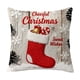 thumbnail image 2 of Christmas Throw Pillow Cover Holiday Decor for Sofa Couch Bedroom Seasonal Home Decoration Linen Pillowcase Farmhouse Cozy Accent Pillow, 2 of 6