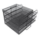 thumbnail image 1 of Estante Para Archivos De Escritorio, Diseño Hueco De Malla De Gran Capacidad Estante Para Archivos Resistente Y Duradero Diseño Separable Para La Oficina Para El Hogar Para El ANGGREK Otros, 1 of 8