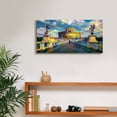 thumbnail image 5 of Epic Graffiti 'Rome Italy Castel Sant Angelo Mausoleum of Hadrian' by Pedro Gavidia, Canvas Wall Art, 24"x12", 5 of 8