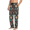 thumbnail image 5 of Top-kevin Hand Drawn Planets Space Pajama Pants for Men Men's Pajama Pants Mens Pajama Bottoms with Drawstring, 5 of 13