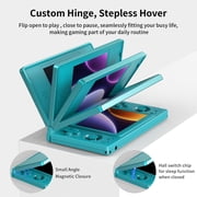 RG DS Handheld Game Consoles RG DS Gaming Console Dual-screen Video Game Console Android 14 Portable Pocket Arcade 40000mAh Battery WiFi Bluetooth HD Output Turquoise