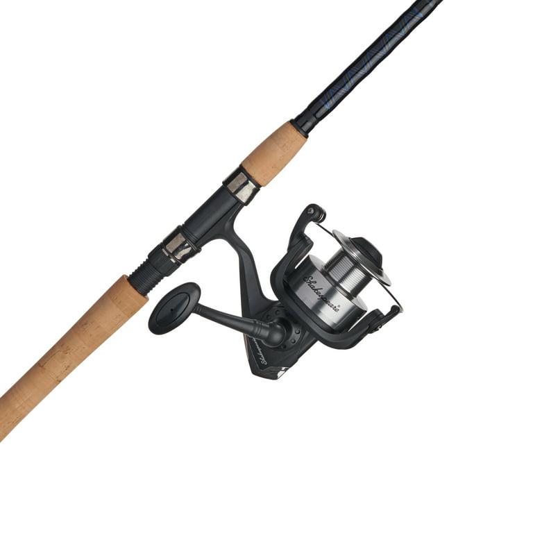 Tailored Tackle Universal Multispecies Rod and Reel Combo Fishing Pole, Freshwater & Inshore Saltwater, Poles 6 Ft 6 in Rods Medium Fast Action, Spinning  Reels 7BB