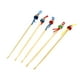 thumbnail image 1 of 5 Pcs Bamboo Japanese Doll Ear Pick Spoons Earwax Remover Cleaner Tool, 1 of 3