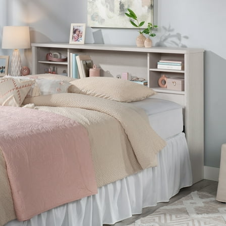 Dover Edge Full/queen Headboard in a Glacier Oak finish