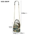 thumbnail image 2 of FORMRS Crossbody Bag for Women Quilted Travel Shoulder Cell Phone Purse with Chain Strap Handbag, White Shelf, 2 of 7