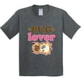 thumbnail image 3 of Inktastic Pug Lover Dog Youth T-Shirt, 3 of 5
