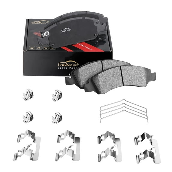 4Pcs Premium Ceramic Front Disc Brake Pads Set