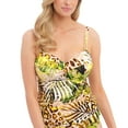 thumbnail image 2 of Fantasie Kabini Oasis Twist Front Underwire Adjustable Side Tankini (502154),36DD,Multi, 2 of 4