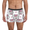 thumbnail image 1 of Fotbe Cartoon Poodle Dog Calzoncillos Tipo Boxer con Bolsa de Soporte Total para Hombre, X-Temp Fresco, Transpirable y de Secado Rápido-XX-Large, 1 of 5