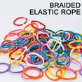 thumbnail image 1 of CHOK 192pieces Weaving Loom Loops Elastic Potholder Loops Assorted Colors, 1 of 7