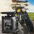thumbnail image 3 of Motorcycle TPMS Solar Power Tire Pressure Monitor Real Time Tire Pressure Monitoring System Temperature Sensor, 3 of 5