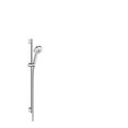 thumbnail image 1 of Hansgrohe 26650401 Crometta Set de 3 Barres Murales 2,0 GPM, Blanc/chrome, 1 of 1