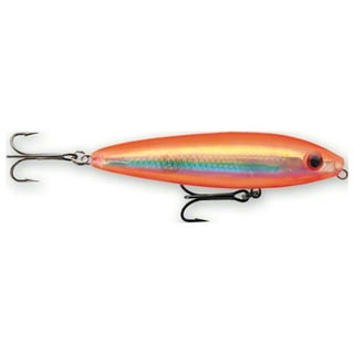 Rapala Classic Vibrax Spinner, 1/8-Ounce, Gold/Fluorescent Red