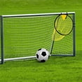 thumbnail image 3 of Soccer Nets Goals for Backyard, 17.7 inch Diamete Kids Soccer Goal for Training, Football Soccer Target Net Practice Equipment to Improve Shooting Accuracy, Easy to Attach and Detach, Yellow, 3 of 7
