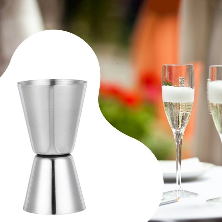 Stainless Steel Double Head Cocktail Jigger - Brilliant Promos - Be  Brilliant!