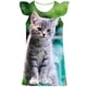 thumbnail image 2 of Vestido de gato para niñas, vestidos de fiesta para niñas, cuello redondo, vestido de moda de dibujos animados, ropa para niños, niñas, animales, faldas lindas de una pieza, disfraces 8T Gao Jinjia LED, 2 of 2