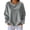 Gray, variant on Umfun Crew Neck Velvet Tops for Women Long Sleeve Drop Shoulder Pullover Shirts for Women Casual Fall Winter Oversized Blouse for Vacation Getaways and Daily Casual Wear Activities S Size Gold