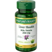 Nature's Bounty Milk Thisle Liver Health 1000MG, 50 Capsules