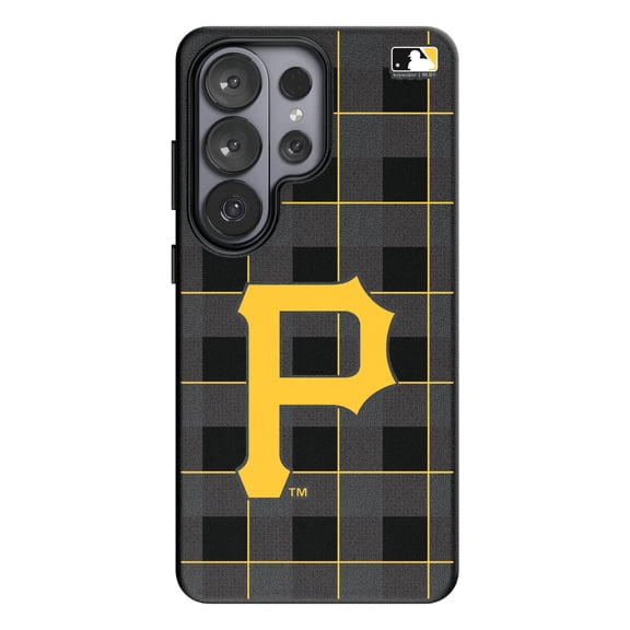 Keyscaper Pittsburgh Pirates Plaid Galaxy Magnetic Bump Case