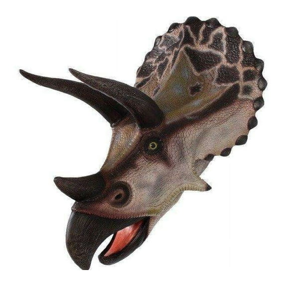 Triceratops Dinosaur Head Large Statue