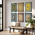 thumbnail image 3 of Bird Wall Art Bird Prints Set of 6 Persian Miniature Bird Posters Persia Art Prints Antique Style Maximalist Wall Art Prints Middle East Art (8x10), 3 of 6