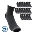 thumbnail image 1 of Fruit of the Loom Quarter Caballero Unitalla Algodón Afelpado Oxford 24 pares, 1 of 3